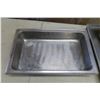 Image 8 : 3 Stainless Food Warmer Dishes w/ Lids - 22x14in.
