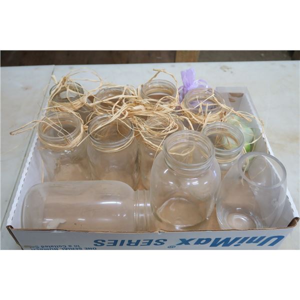 Lot of Mason Jars - No Lids