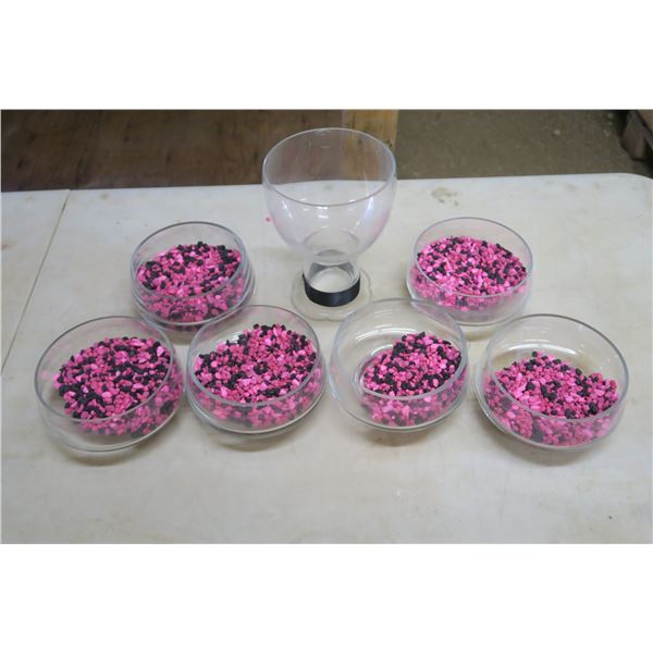 Decorative Vase & 5 Dishes