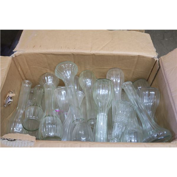 Box of Matching Flower Vases