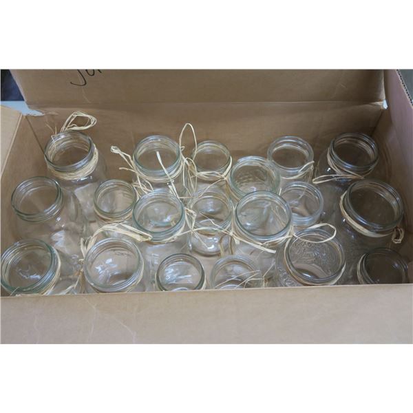 Box of Mason Jars - No Lids