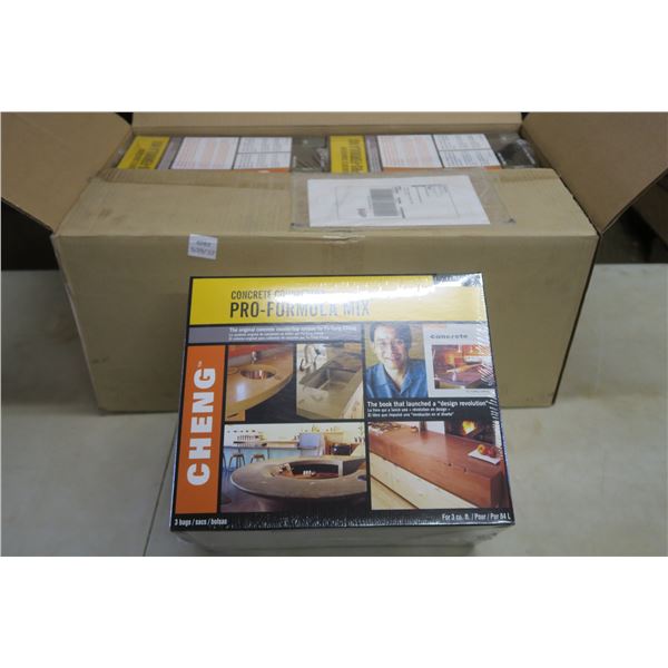 4 Boxes of Concrete Countertop Pro-Formula Mix