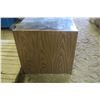 Image 3 : Large Wood Office Desk - Laminate Surfaces - 30.5D x 62.5W x 30T in.