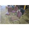 Image 2 : 4 Metal Frame Event Chairs