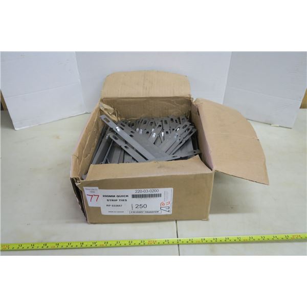 Box of 200mm Quick Strip Ties