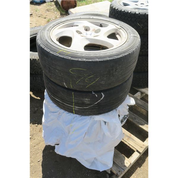 4 - Matching Honda Rims & Tires - Flilken 205/50R16