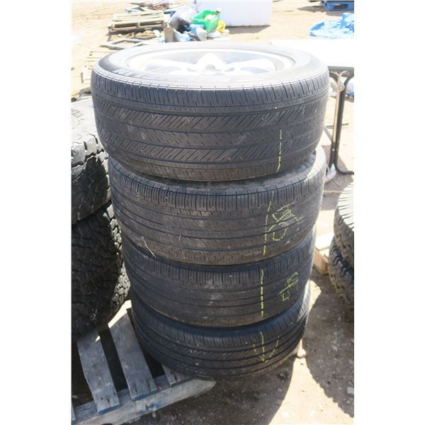 4 - Matching BMW Rims & Tires Michelin P255/55R18