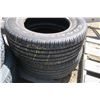 Image 14 : Pallet of 6 Assorted Tires - 2 Matching, 1 on 14" Steel Rim, 1 R17 Donut Tire & Rim