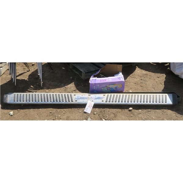 Chrome Running Boards & Mounts - Approx. 90" Long
