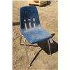 Image 3 : 4 - Plastic School Chairs