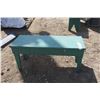 Image 3 : Green Wood Garden Bench - 15x41x19H in.