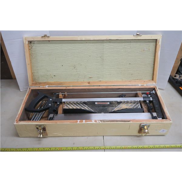 Mastercraft Saw Kit in Wooden Box