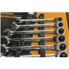 Image 5 : 10 Piece Metric Gear Wrench Brand Gear Wrench Set - Unused Sizes 5-18mm