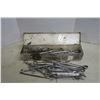 Image 1 : Lot of Combination Wrenches in Metal Case 4x3x18"