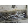 Image 4 : Lot of Combination Wrenches in Metal Case 4x3x18"