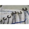 Image 3 : Combination Wrench Set 5/8" - 1 1/4" - Missing 9/16" but has Two 5/8"
