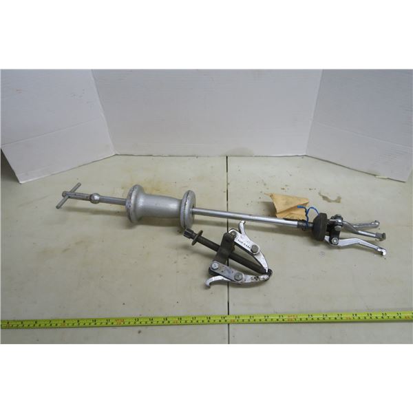 Slide Hammer with Bearing Puller Attachment