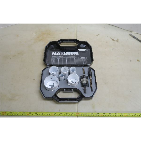 Maximum Hole Saw Kit - 7/8" - 2 1/2"