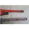 Image 4 : 2x Pipe Wrenches - 14" & 16"