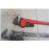 Image 5 : 2x Pipe Wrenches - 14" & 16"