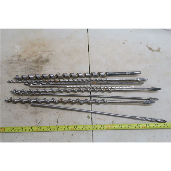Lot of Large Drill Bits