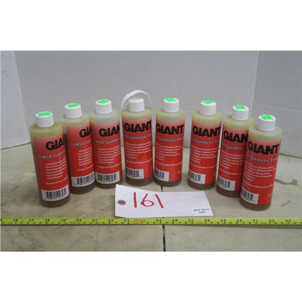 8x - 200mL Synthetic Pump Oil for Pressure Washer Pumps 15w50 - NIB
