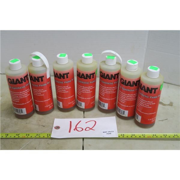 7x - 200mL Synthetic Pump Oil for Pressure Washer Pumps 15w50 - NIB