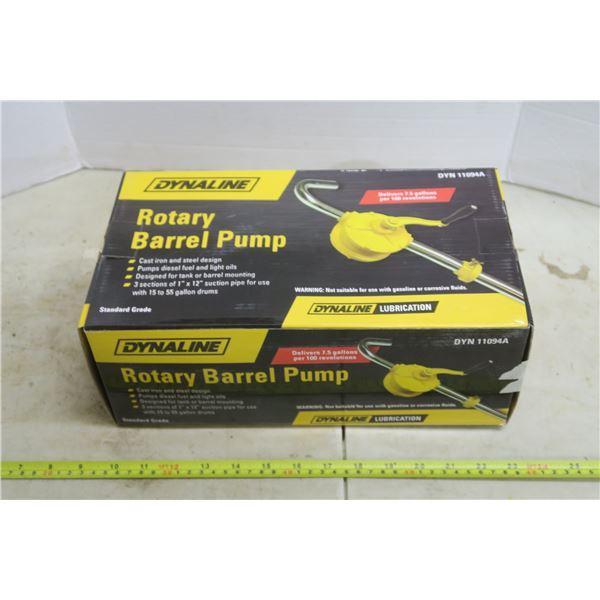 Rotary Barrel Pump - NIB