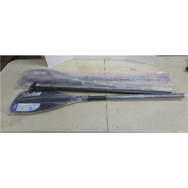 2x - Plastic/Aluminum Canoe Paddles