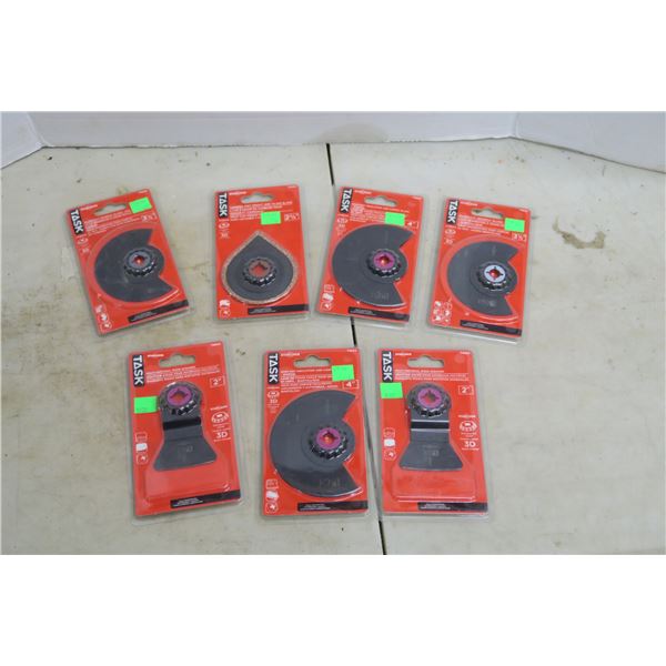 Lot of Task Cutting Attachments for Reciprocating Tool - ALL UNOPENED