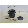 Image 5 : Wood Stove Probe Thermometer & Small Kerosene/Oil Pot with Wand for Starting Fires