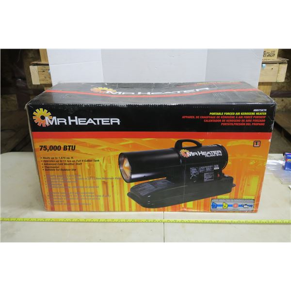 Mr Heater 75 000 BTU Forced Air Kerosene Heater