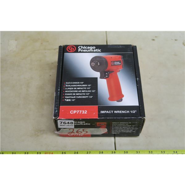 Chicago Pneumatic 1/2" Drive Stubby Air Impact