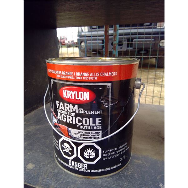 Krylon Sandable Orange Oxide Primer Farm and Implement Machinerie - Weather Guard