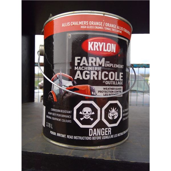 Krylon Sandable Orange Oxide Primer Farm and Implement Machinerie - Weather Guard