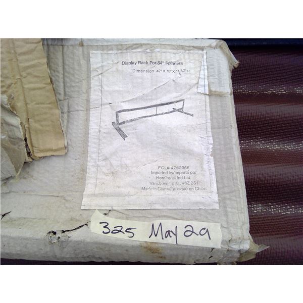 Display Rack for 84" Spinners