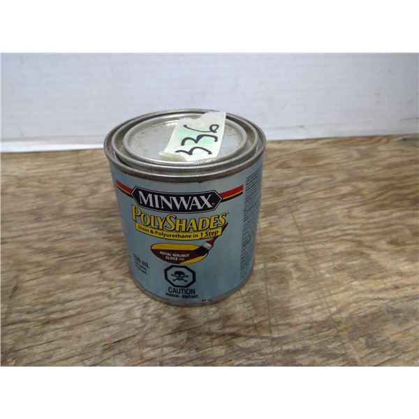 236mL Minwax Polyshades Stain & Polyurethane in 1 Step - Royal Walnut