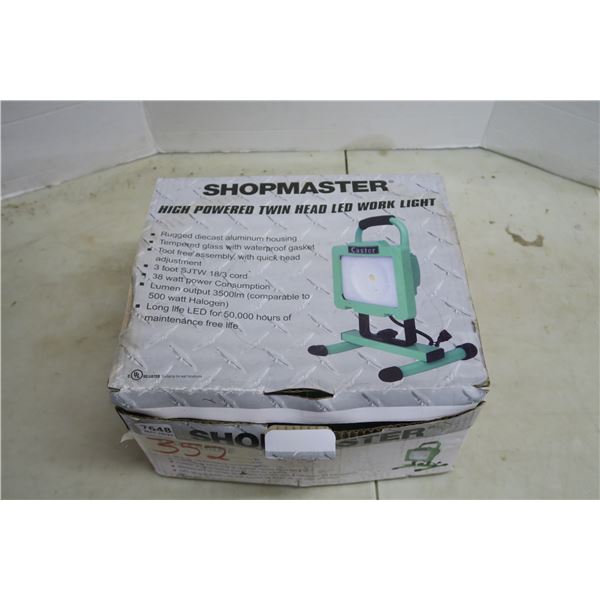 High Power Single Head LED Work Light - 3500 Lumen