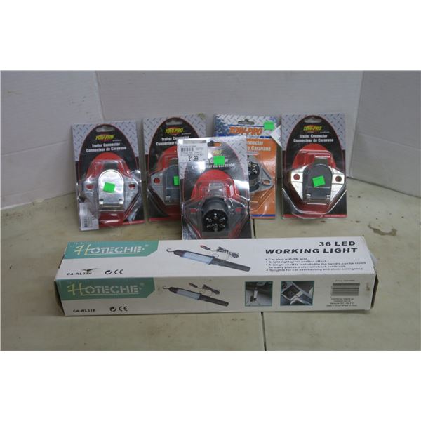 5 Heavy Duty 7-pin Trailer Plugs