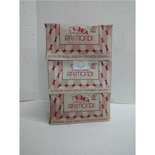 3x Raimondi Tile Spacers - 3/32"