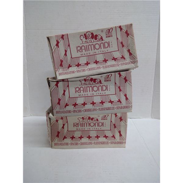 3x Raimondi Tile Spacers - 3/32"