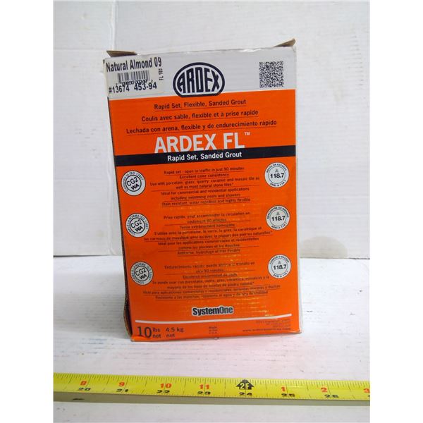 Ardex FL Rapid Set, Sanded Grout - Natural Almond 09