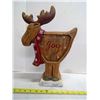 Image 1 : Christmas Moose Statue