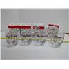Image 1 : 4x Xmas Wine Glasses