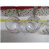 Image 4 : 4x Xmas Wine Glasses