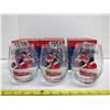 Image 1 : 3x Xmas Wine Glasses
