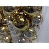 Image 3 : Glossy Xmas Ornaments - 6 Packs (Gold/Silver)