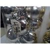 Image 4 : Glossy Xmas Ornaments - 6 Packs (Gold/Silver)