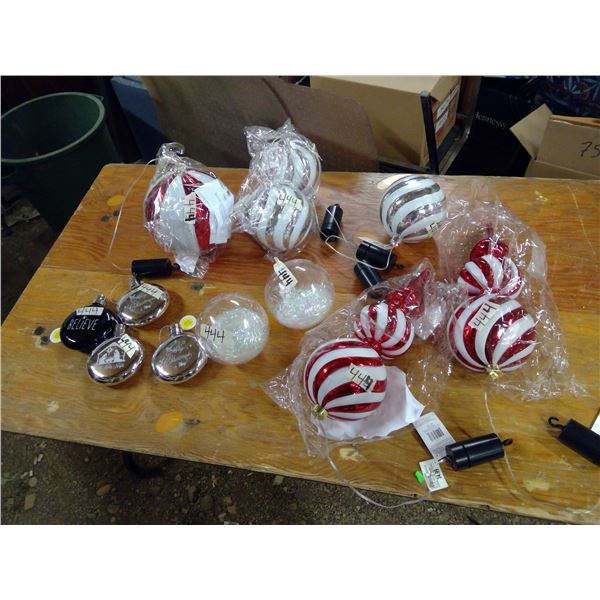 Large Xmas Ornament Decorations