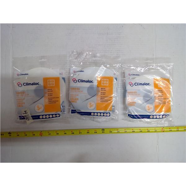 3x Climaloc Closed Cell Insulating Foam Tape